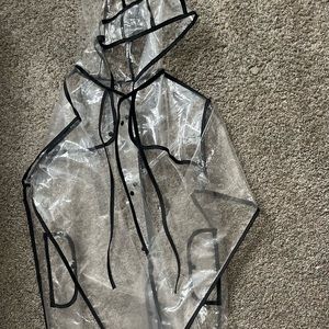 Clear Rain Trench Jacket